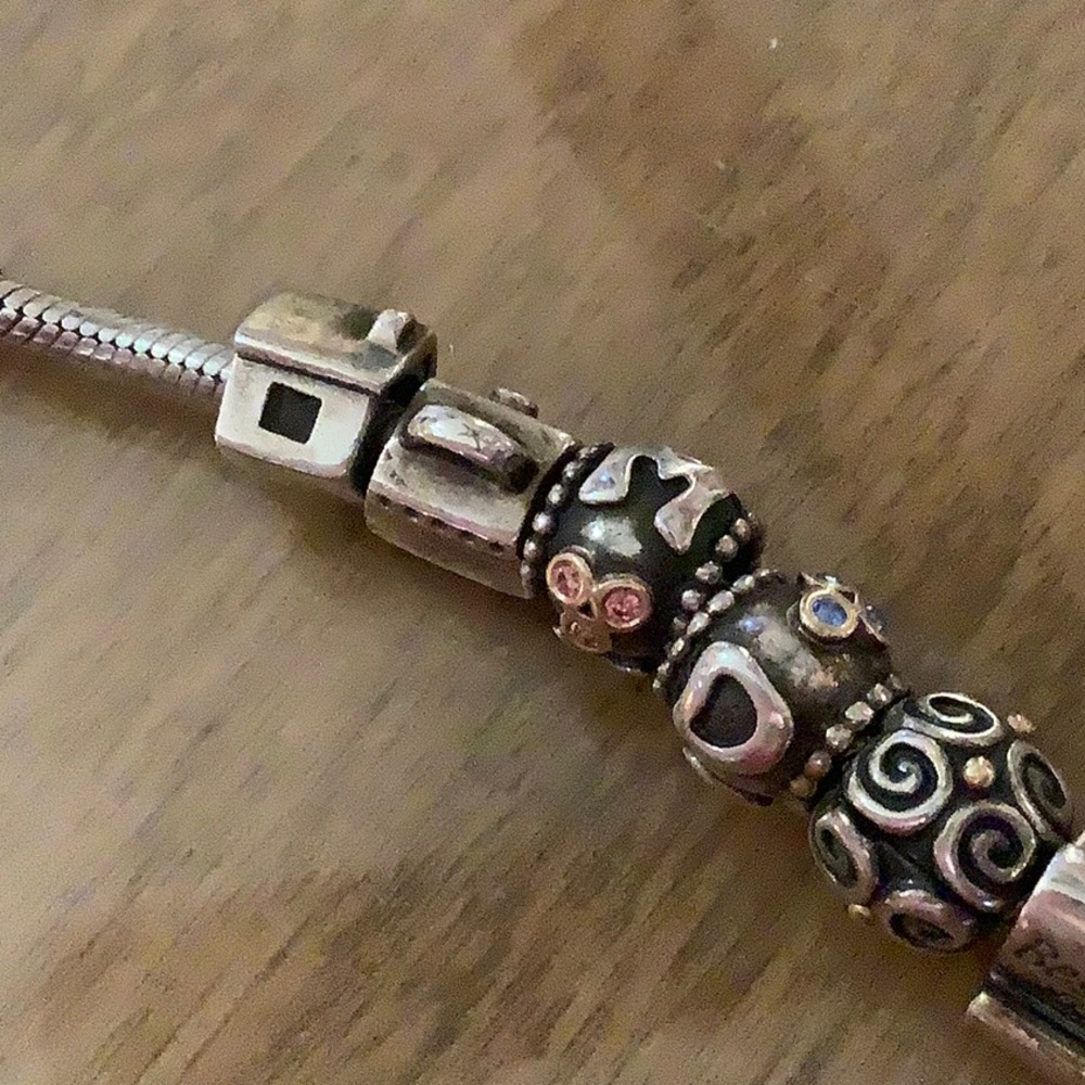 Pandora Charm Bracelet with 14 charms - Picture 2 of 2